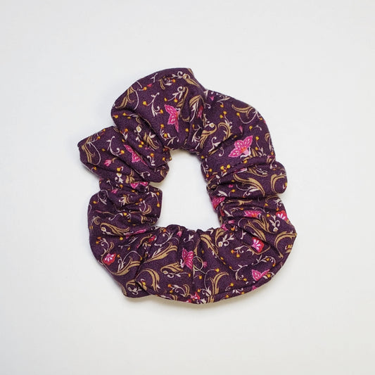 Magenta Floretta Scrunchie