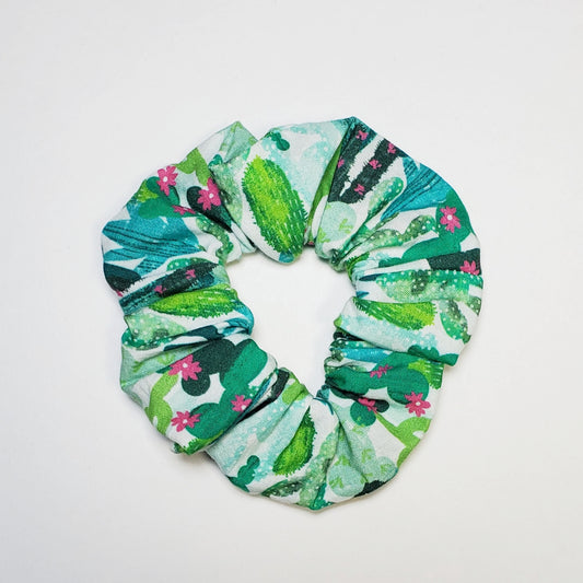 Cactus Blooms Scrunchie