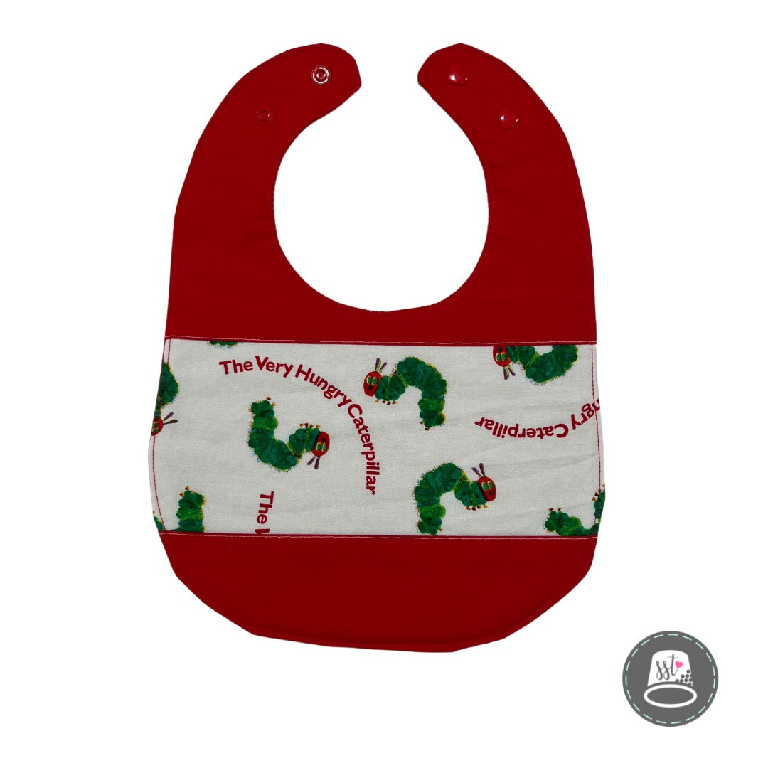 Hungry Caterpillar Baby Bibs - Assorted Cotton Singles