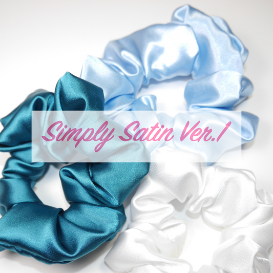 Simply Satin Scrunchies Ver. 1